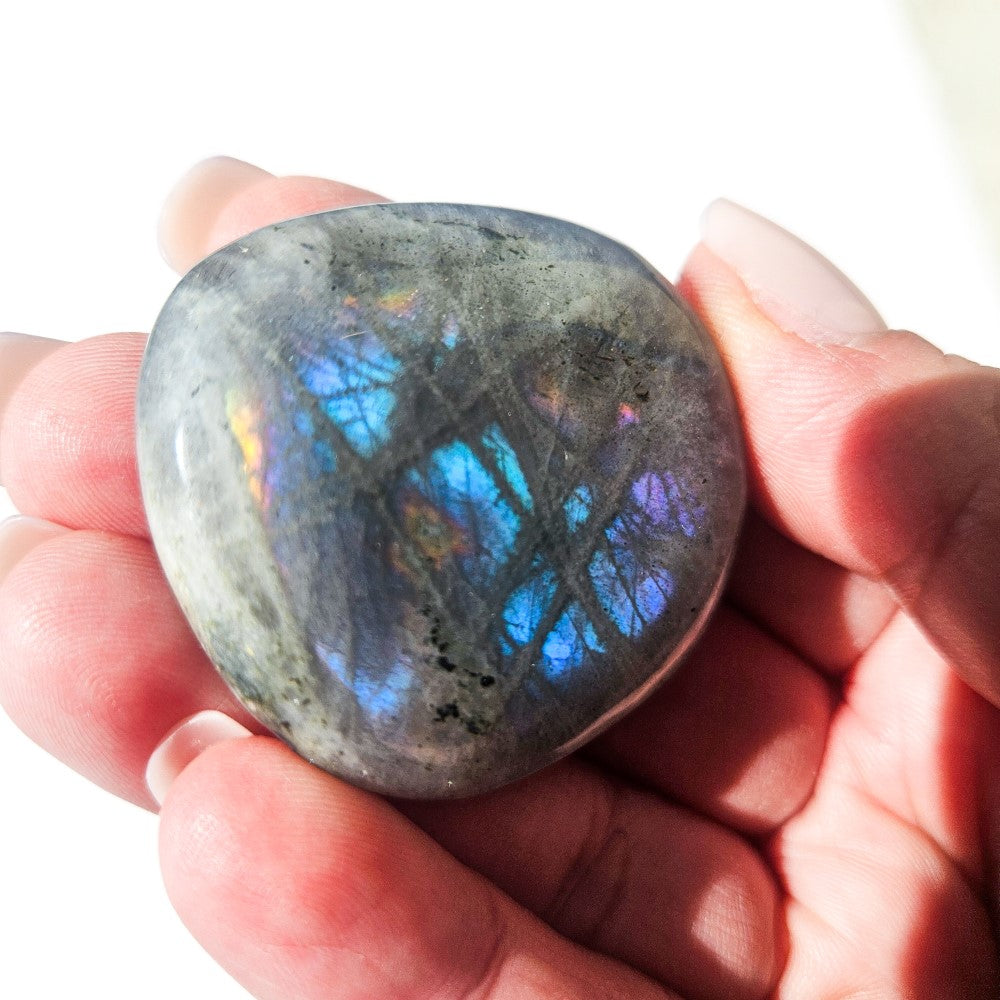 Galets Labradorite violette