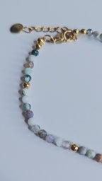 Bracelet Agate Indienne - protection, ancrage, équilibre